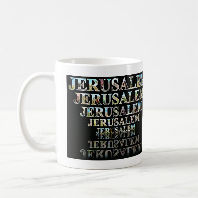 Caneca De Café Mug jerusalem (Esquerda)