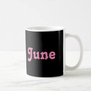 Caneca De Café Mug June