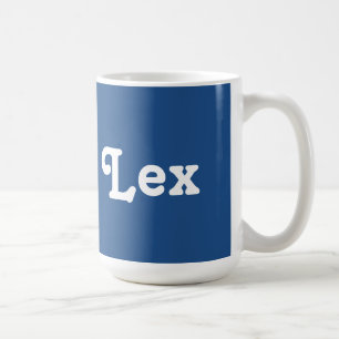 Caneca De Café Mug Lex