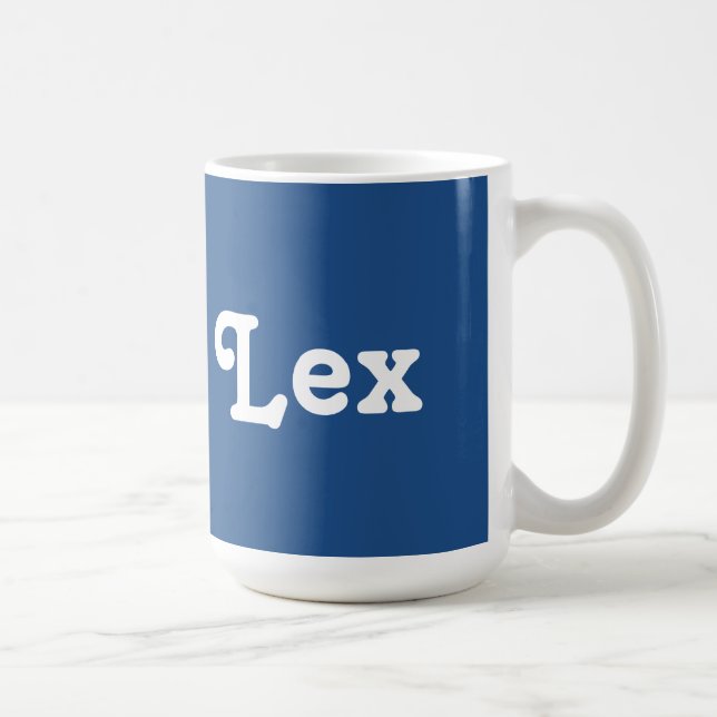 Caneca De Café Mug Lex (Direita)