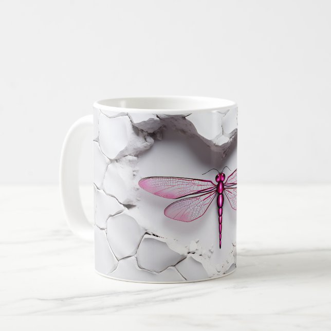 Caneca De Café Mug Libellules Série 1 (Frente Esquerda)