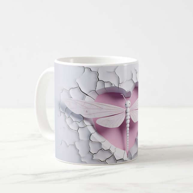 Caneca De Café Mug Libellules Série 1-16 (Frente Esquerda)