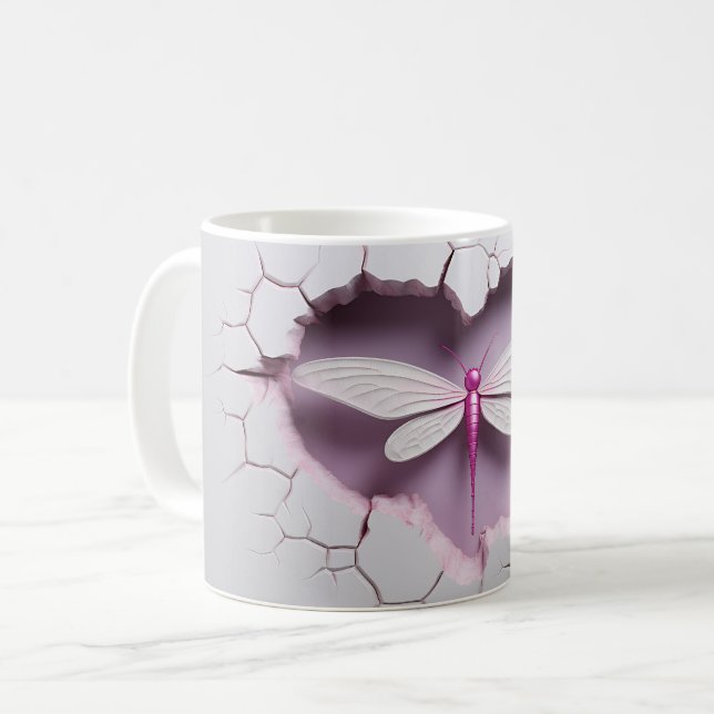 Caneca De Café Mug Libellules Série 1-17 (Frente Esquerda)