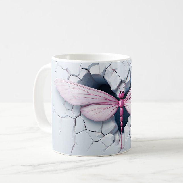 Caneca De Café Mug Libellules Série 1-18 (Frente Esquerda)