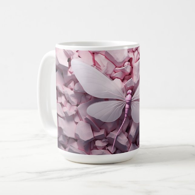 Caneca De Café Mug Libellules Série 1-23 (Frente Esquerda)
