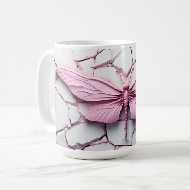 Caneca De Café Mug Libellules Série 1-24 (Frente Esquerda)