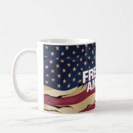 Caneca De Café Mug 'LIBERDADE AMÉRICA'