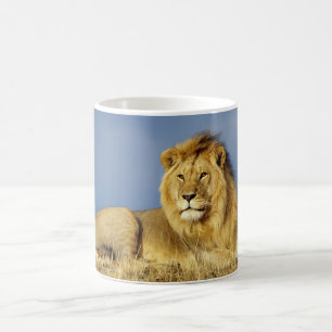 Caneca De Café Mug-Lion De Café Cerâmico