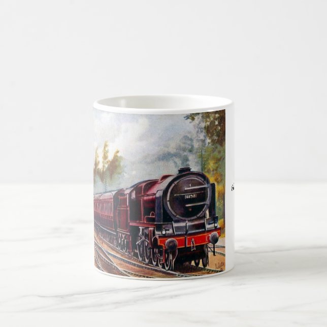 Caneca De Café Mug - LMS Glasgow para Manchester Express (Centro)