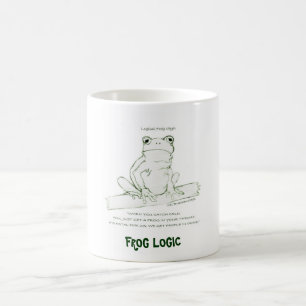 Caneca De Café Mug "LÓGICO SAPO"