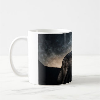 Caneca De Café Mug Loup