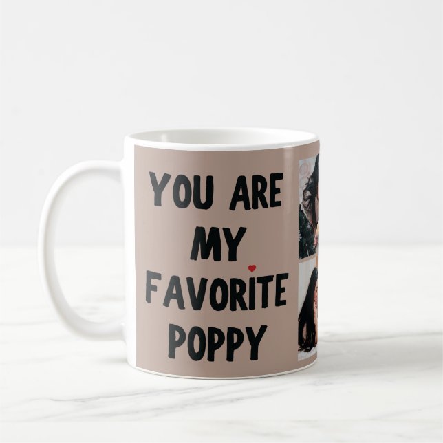Caneca De Café Mug Love You Poppy: Happy Days 2023  (Esquerda)