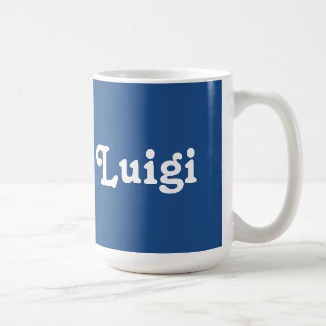 Caneca De Café Mug Luigi (Direita)