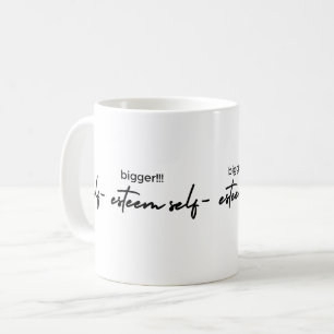 Caneca De Café Mug maior de autoestima