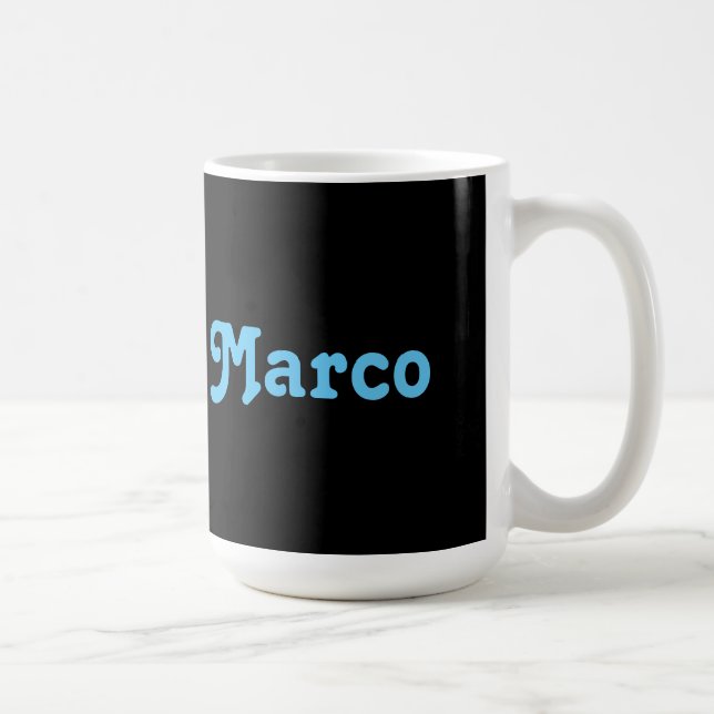 Caneca De Café Mug Marco (Direita)