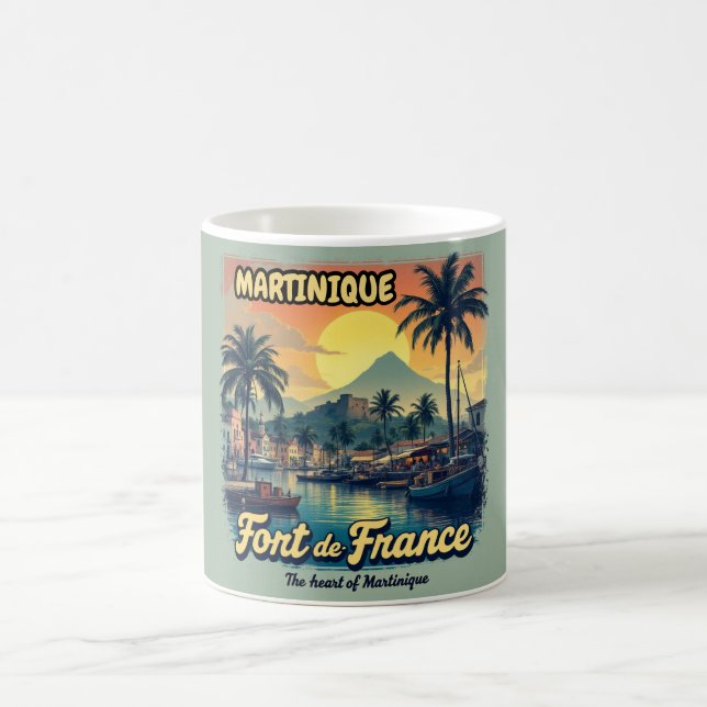 Caneca De Café Mug Martinique – Souvenir plage tropicale (Centro)