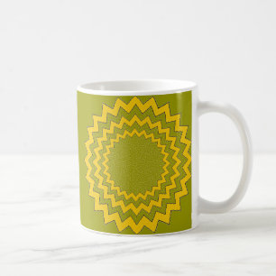 Caneca De Café Mug - Medalhões (med. green)