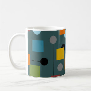 Caneca De Café Mug - Moderno do século Médio 1.3 Sem Olho