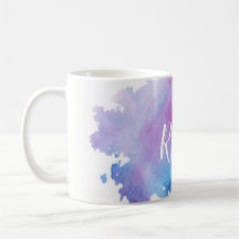 Mug Monograma de Aquarela