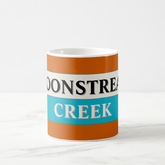 Caneca De Café Mug "Moonstream Creek" Retroativo (Centro)