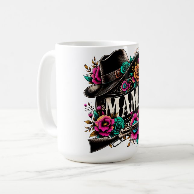 Caneca De Café Mug Mother's Day Série 4-13 (Frente Esquerda)