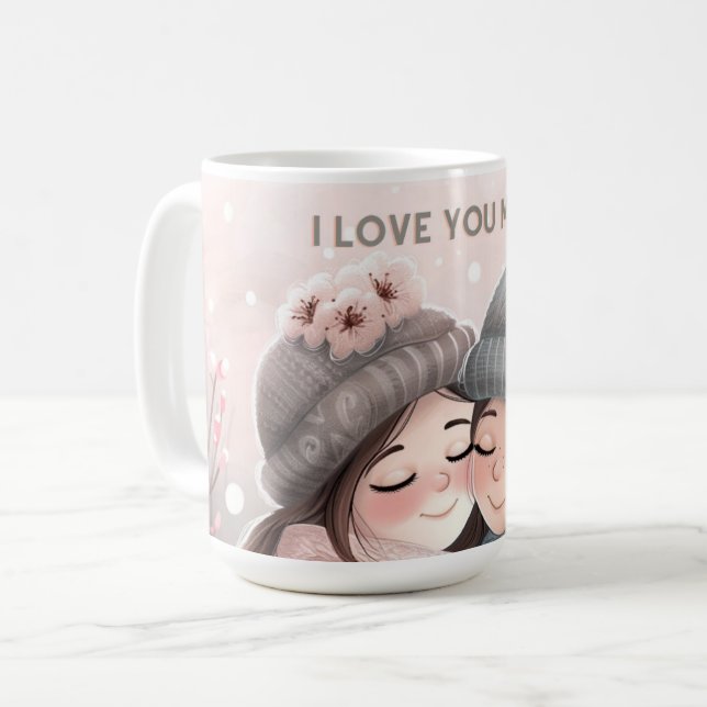 Caneca De Café Mug Mother's Day Série 5-2 (Frente Esquerda)