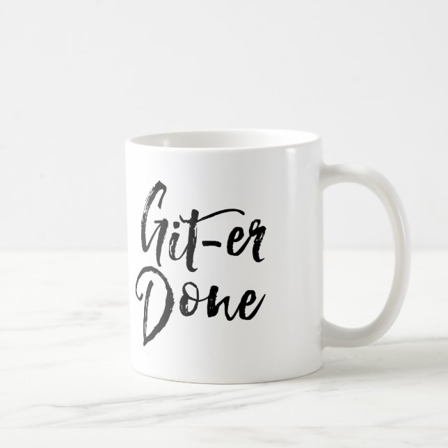 Caneca De Café Mug Motivacional Inspiracional Concluído Git Er (Direita)