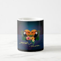 Mug - Namorados de Tropics Parot
