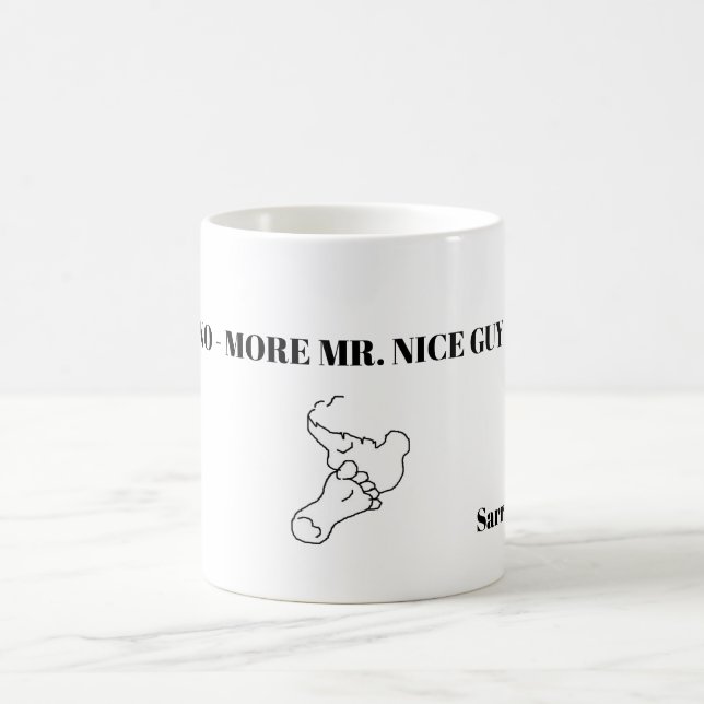 Caneca De Café Mug: Não Mais Sr. Cara Nice (Centro)