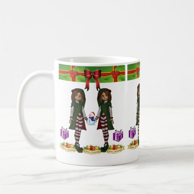 Caneca De Café Mug Natal (Esquerda)
