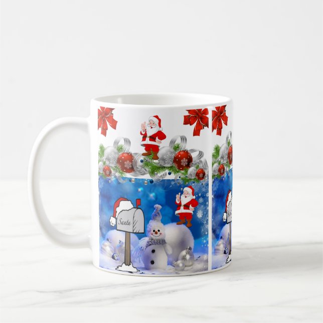 Caneca De Café Mug Natal (Esquerda)