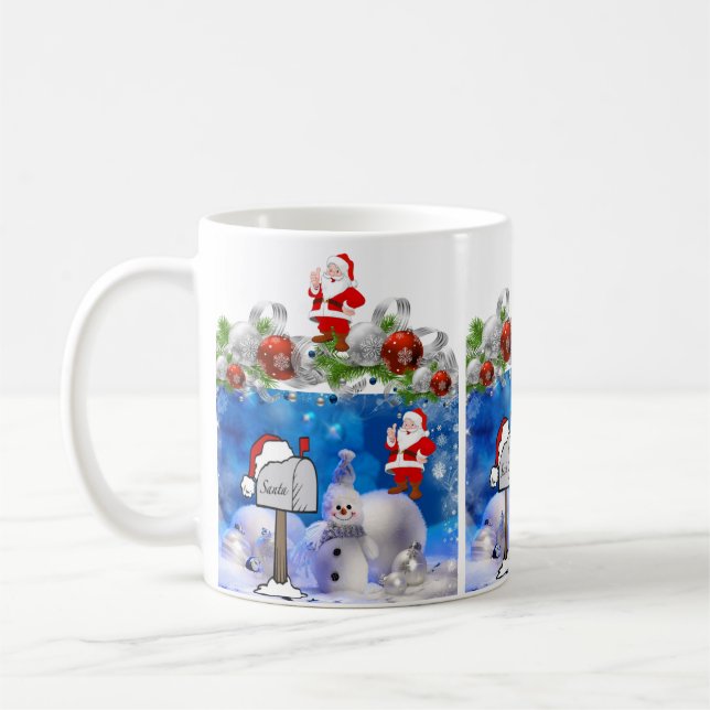 Caneca De Café Mug Natal (Esquerda)