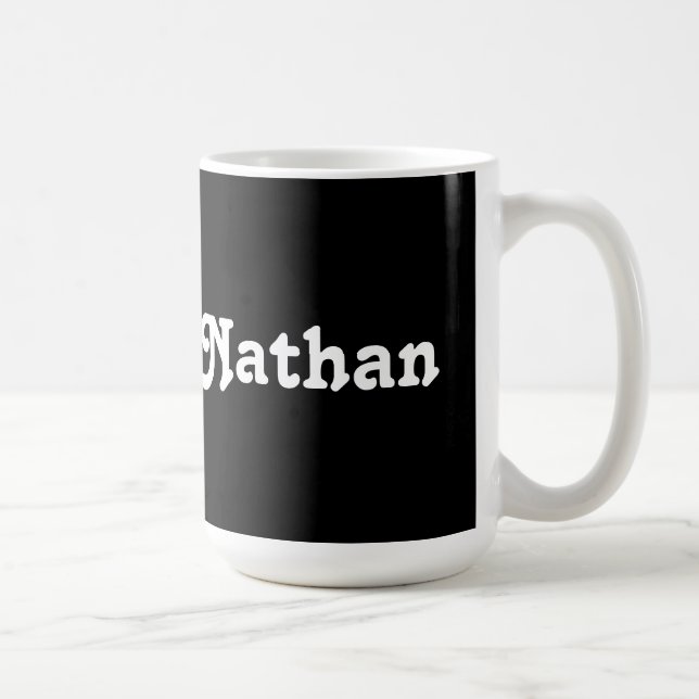 Caneca De Café Mug Nathan (Direita)