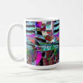 Caneca De Café Mug – Neon Pulse