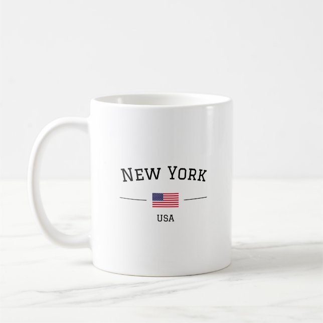 Caneca De Café Mug New York (Esquerda)
