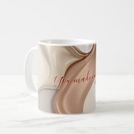 Caneca De Café Mug no abstrato na moda gráfico