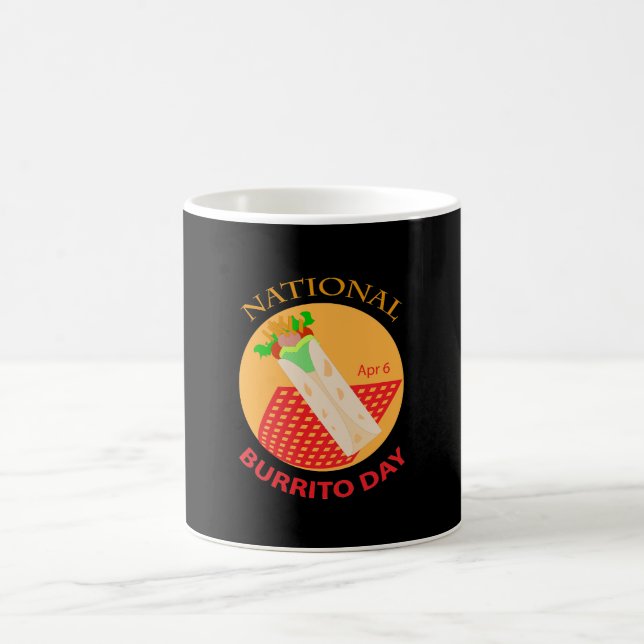 Caneca De Café Mug no Burrito Day (Centro)