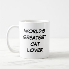 Caneca De Café Mug "O Maior Gato do Mundo"