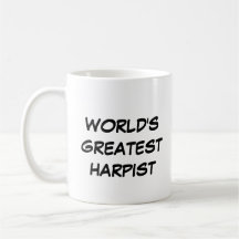 Mug "O Maior Harpist do Mundo"