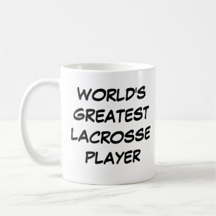 Caneca De Café Mug "O Maior Jogador de Lacrosse do Mundo"