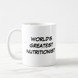 Caneca De Café Mug "O Maior Nutricionista do Mundo"
