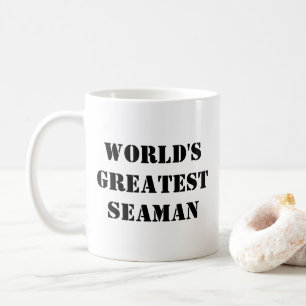 Caneca De Café Mug "O Maior Seaman do Mundo"