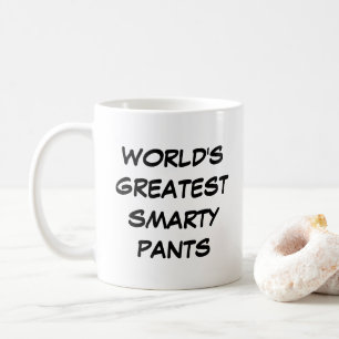 Caneca De Café Mug "O Maior Smarty Pants"