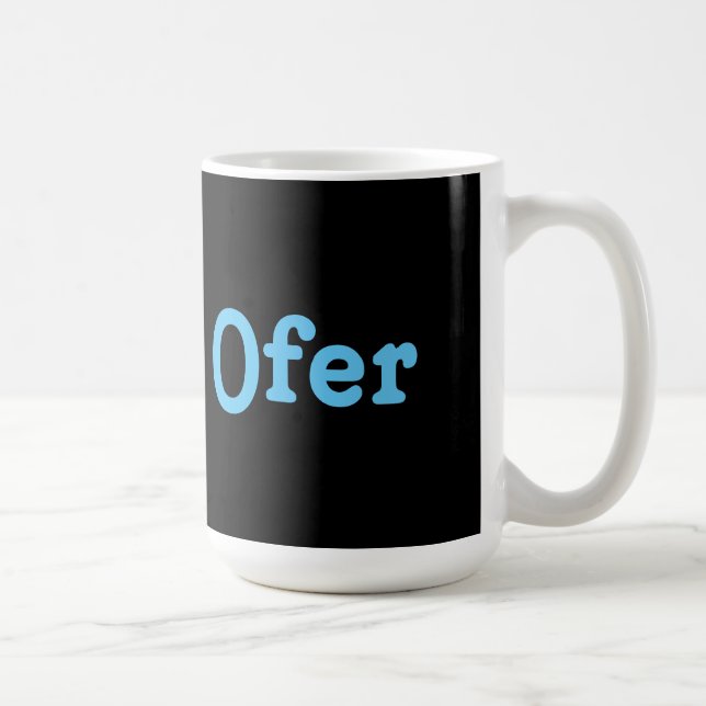 Caneca De Café Mug Ofer (Direita)