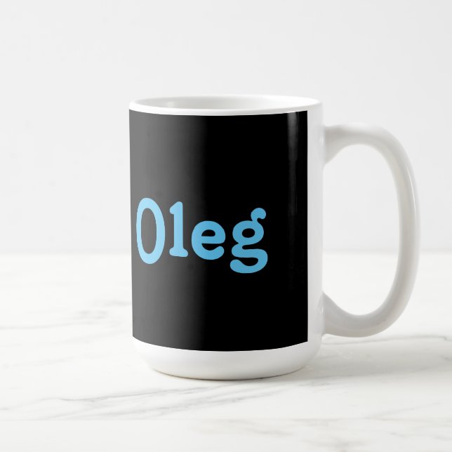 Caneca De Café Mug Oleg (Direita)