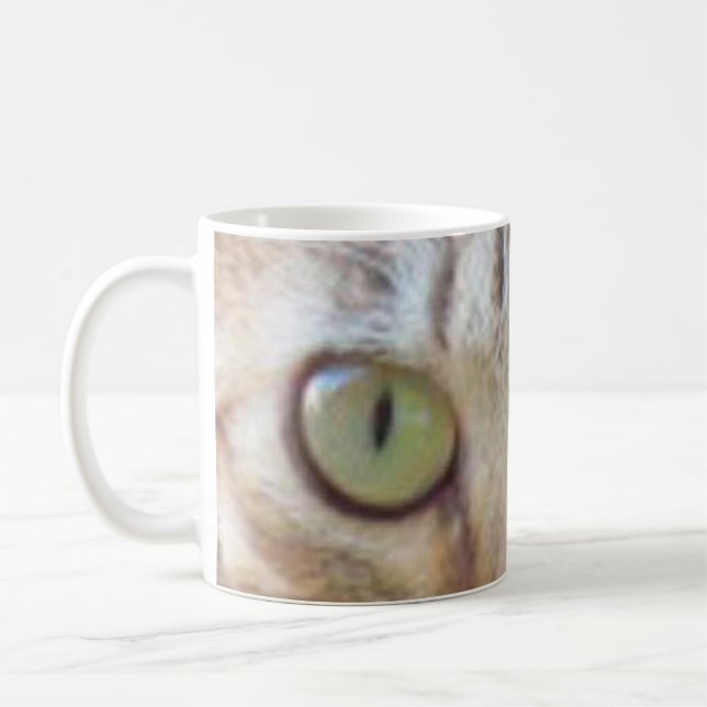Caneca De Café Mug - Olhos De Gato (Esquerda)