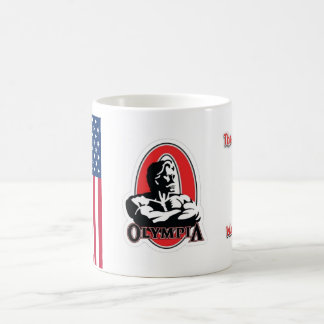 Caneca De Café Mug Olympia com bandeira dos EUA 🇺 🇸