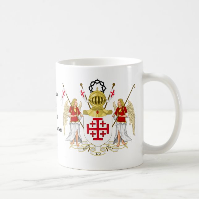 Caneca De Café Mug Ordre du St Sépulcre (Direita)