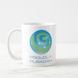 Caneca De Café Mug Orgulhosamente Pleiadiana | Drinkware de Semen