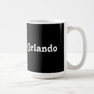 Caneca De Café Mug Orlando